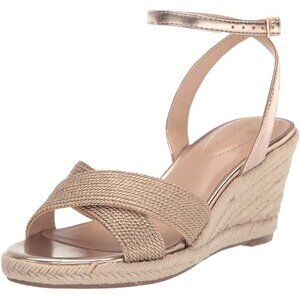 Bandolino Jestter 2 wedge sandal rose gold 7.5 new in box